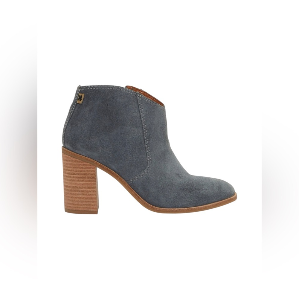 🆕 LUCKY BRAND | PELLYON HEELED BOOTIE | OPEN GREY | SIZE: 8